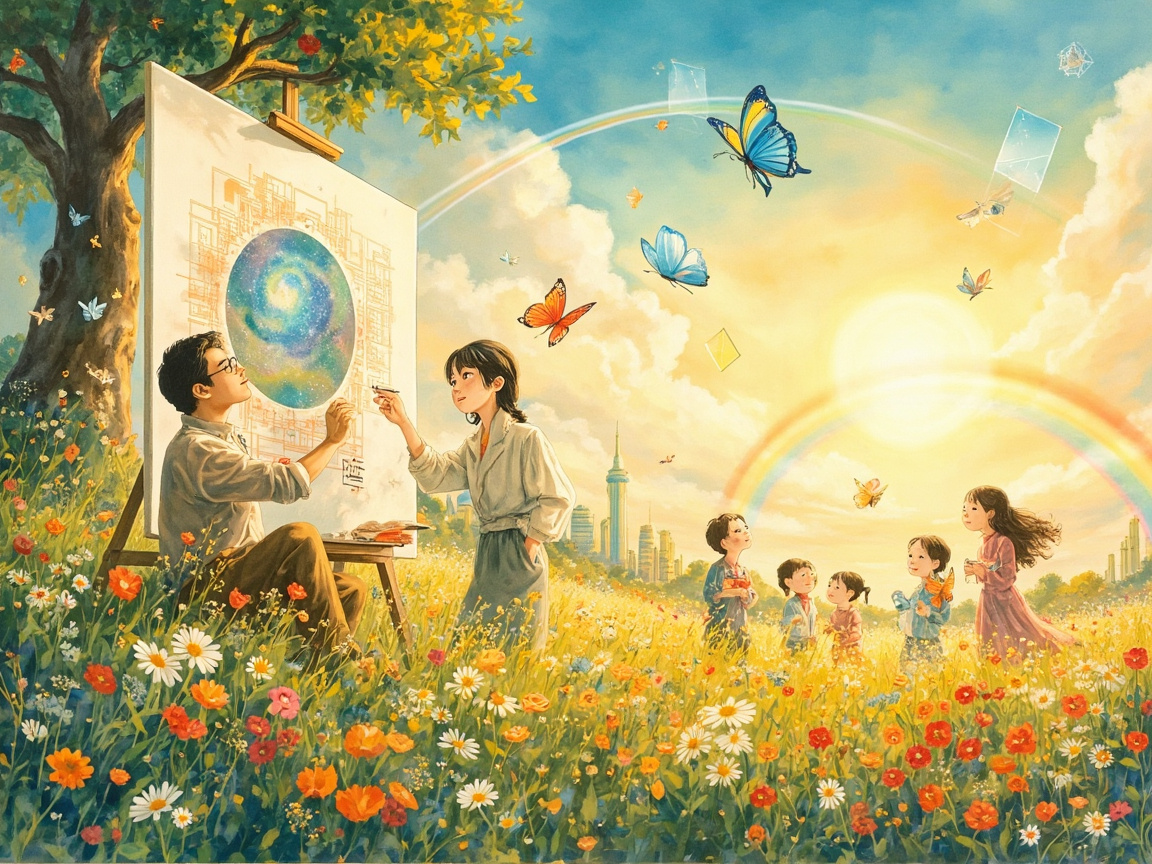 人机共生共创美好未来